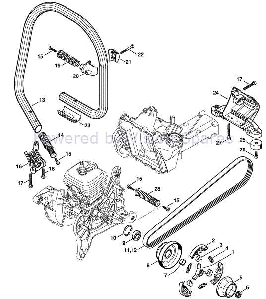 schematic diagram for stihl 420 chop saw