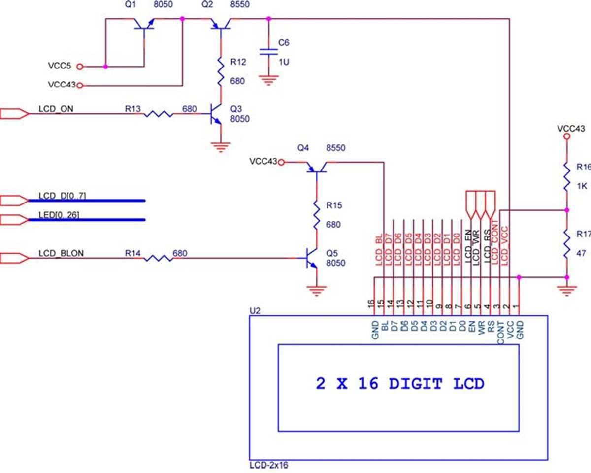 schematic diagram inverter lcd monitor