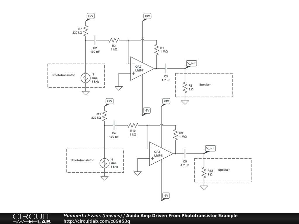 schematic diagram of a speaker