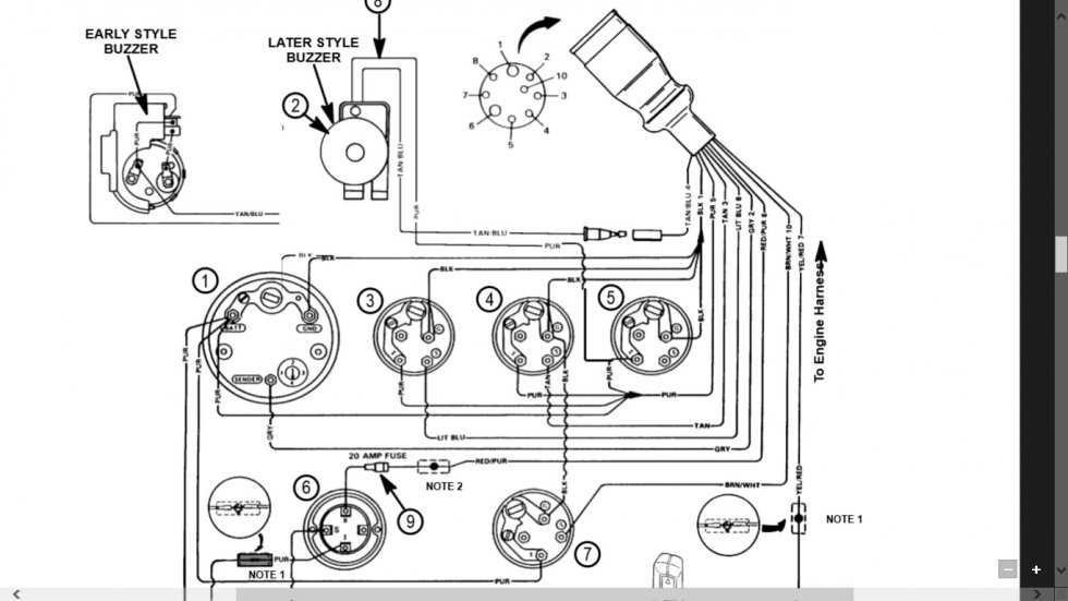 schematic diagram of a4.3 mercruiser
