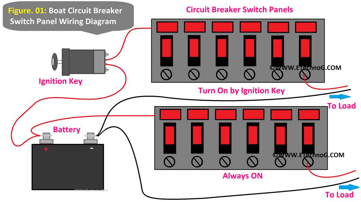 schematic diagram of circuit breaker