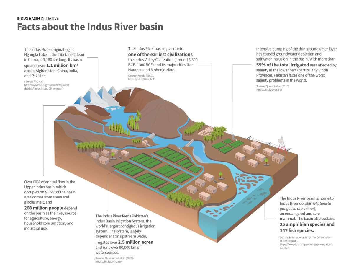 schematic diagram of indus basin irrigation system