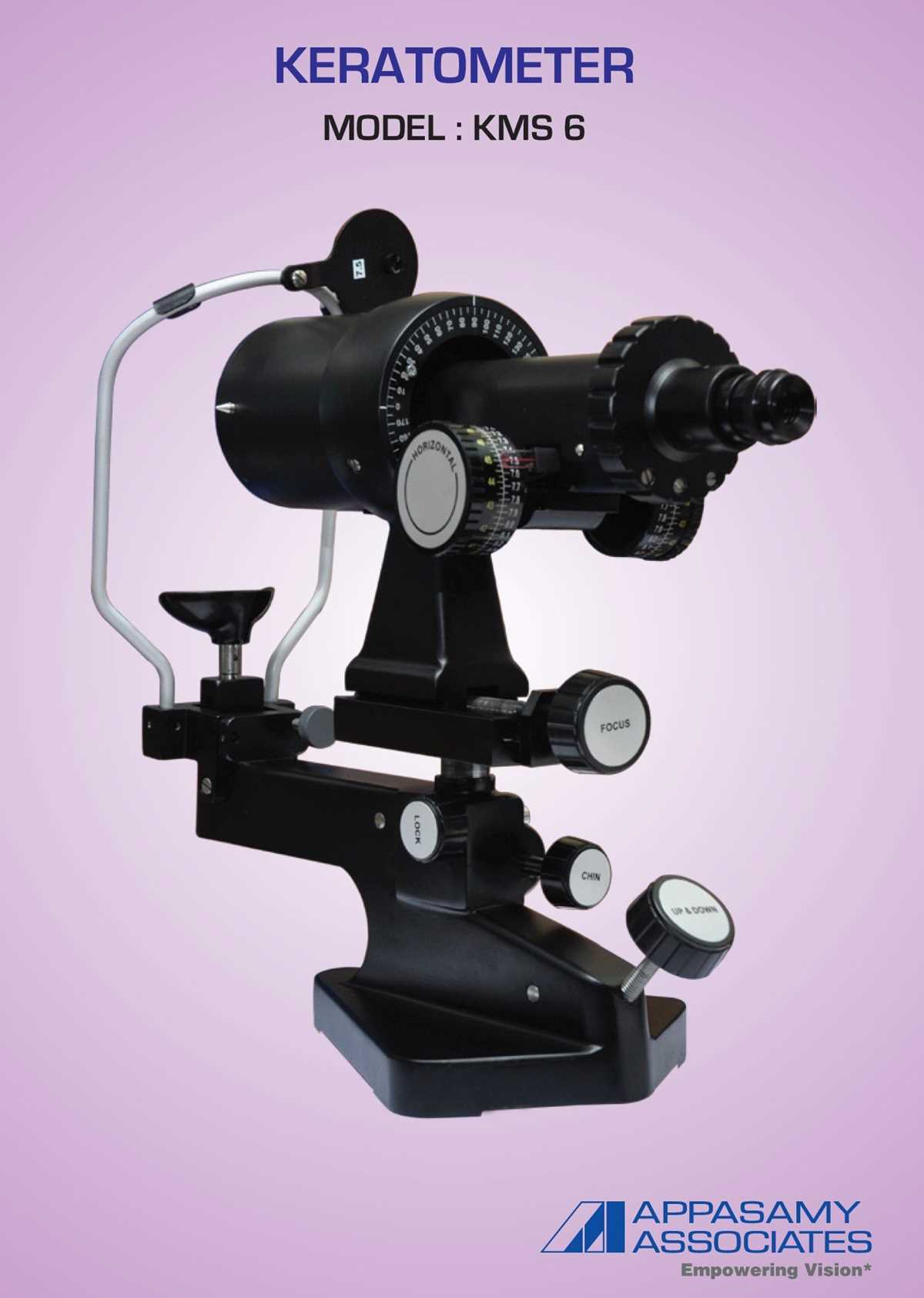schematic diagram of keratometer