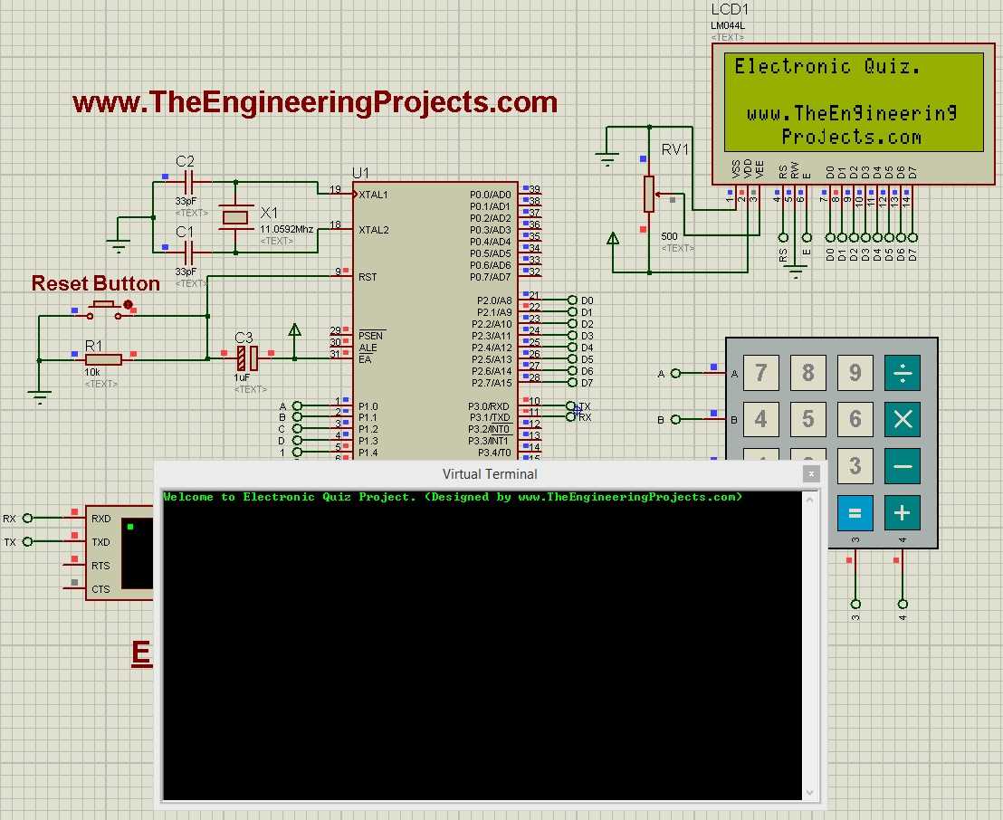 schematic diagram quiz