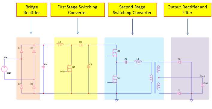 schematic diagram switching power supply