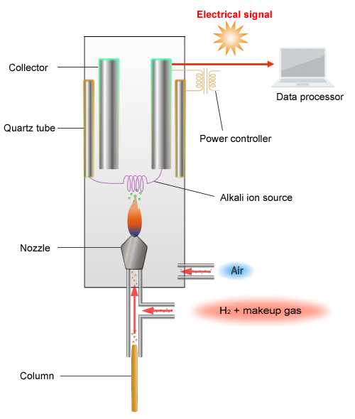 schematic diagram tcd gas chromatograph