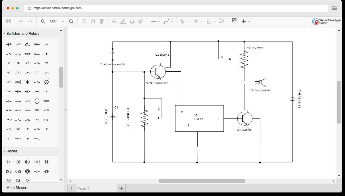 schematic diagram tool free download