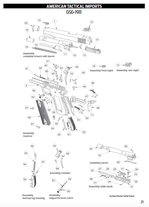 schematic jennings 9mm parts diagram