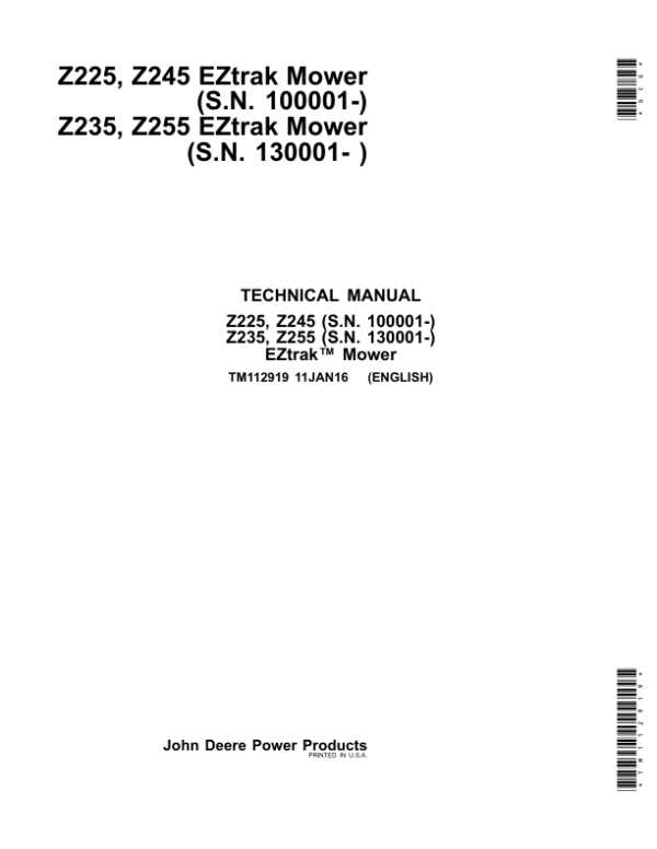 schematic john deere z225 wiring diagram