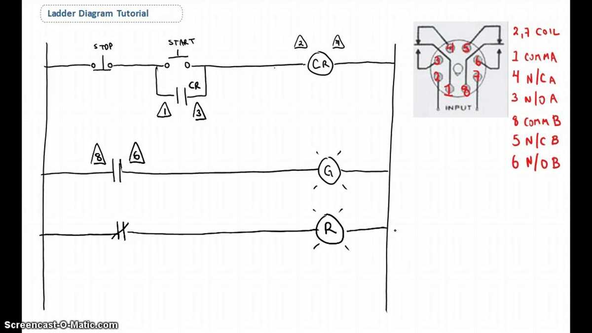 schematic ladder wiring diagrams