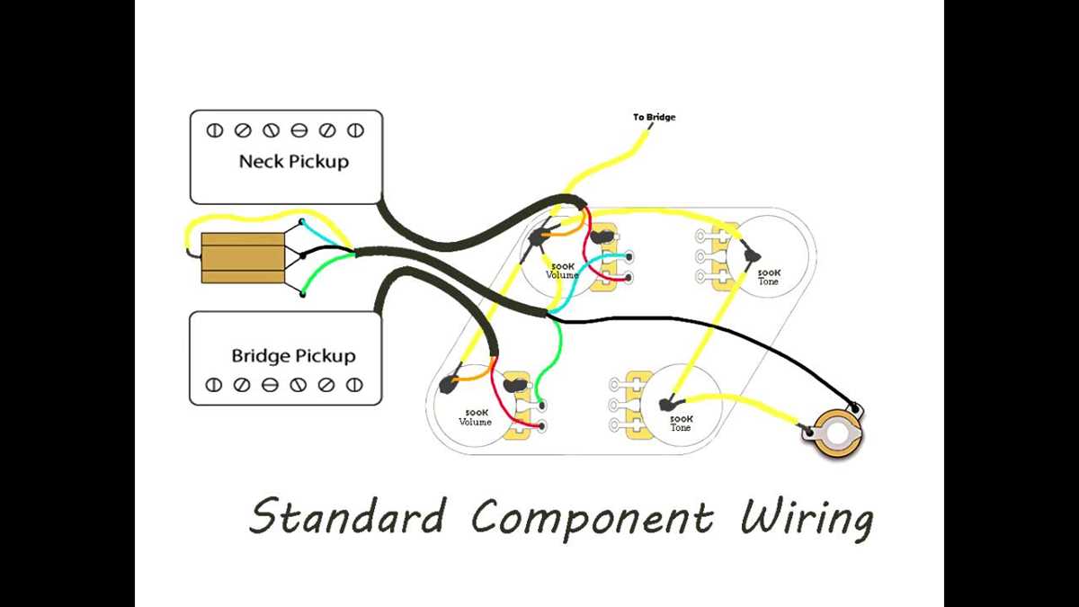schematic les paul wiring diagram