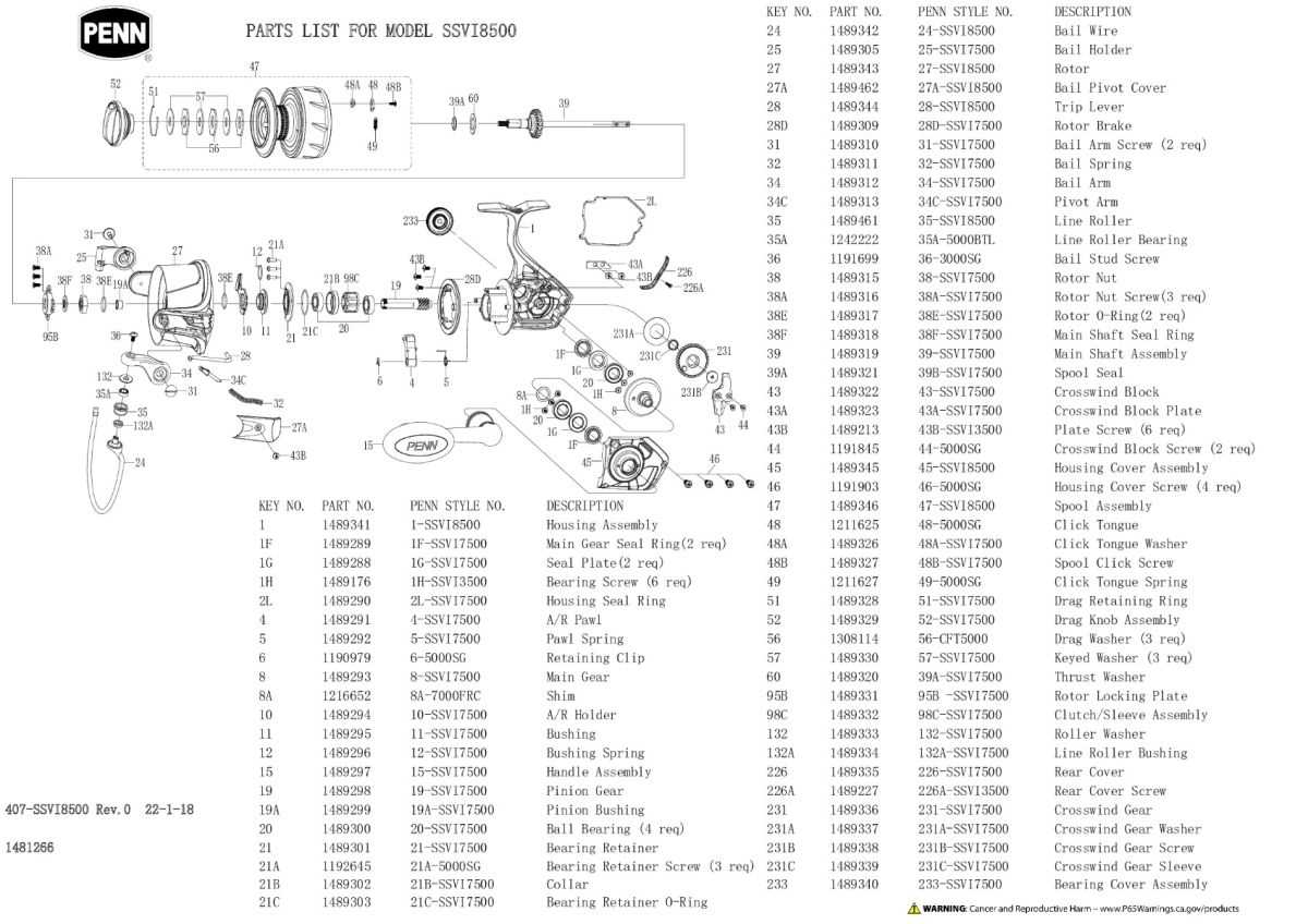 schematic lews speed spool parts diagram