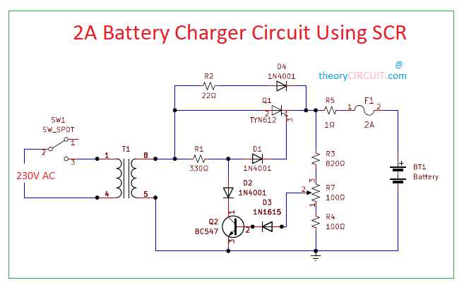 scr circuit diagram