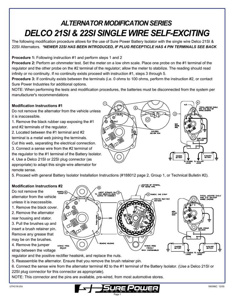 self exciting alternator wiring diagram