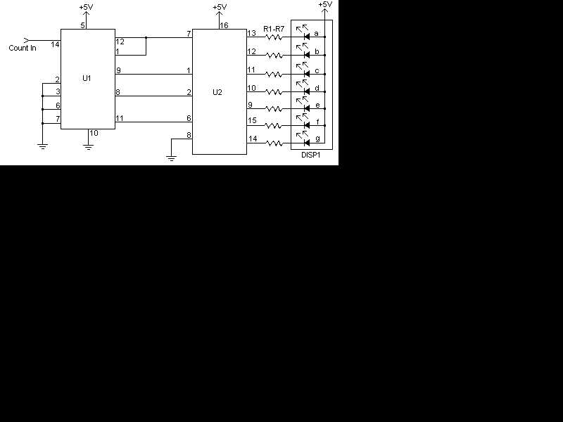 seven segment display circuit diagram seven segment display circuit diagram
