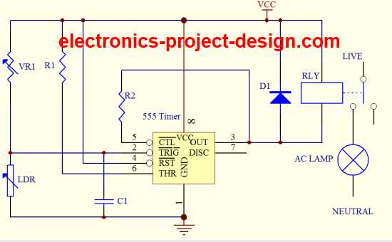 simple circuit diagram project