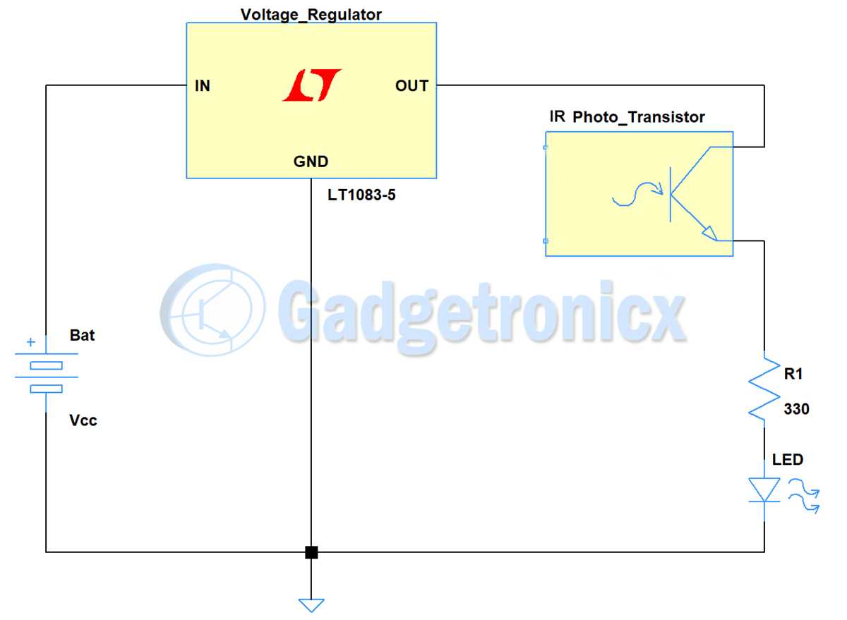 simple continuity tester circuit diagram