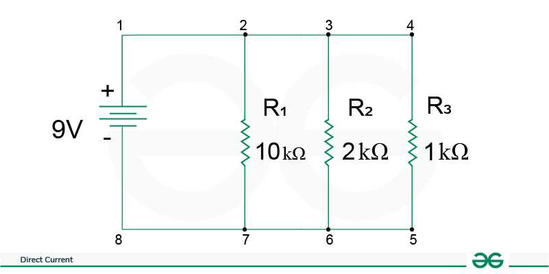 simple dc circuit diagram
