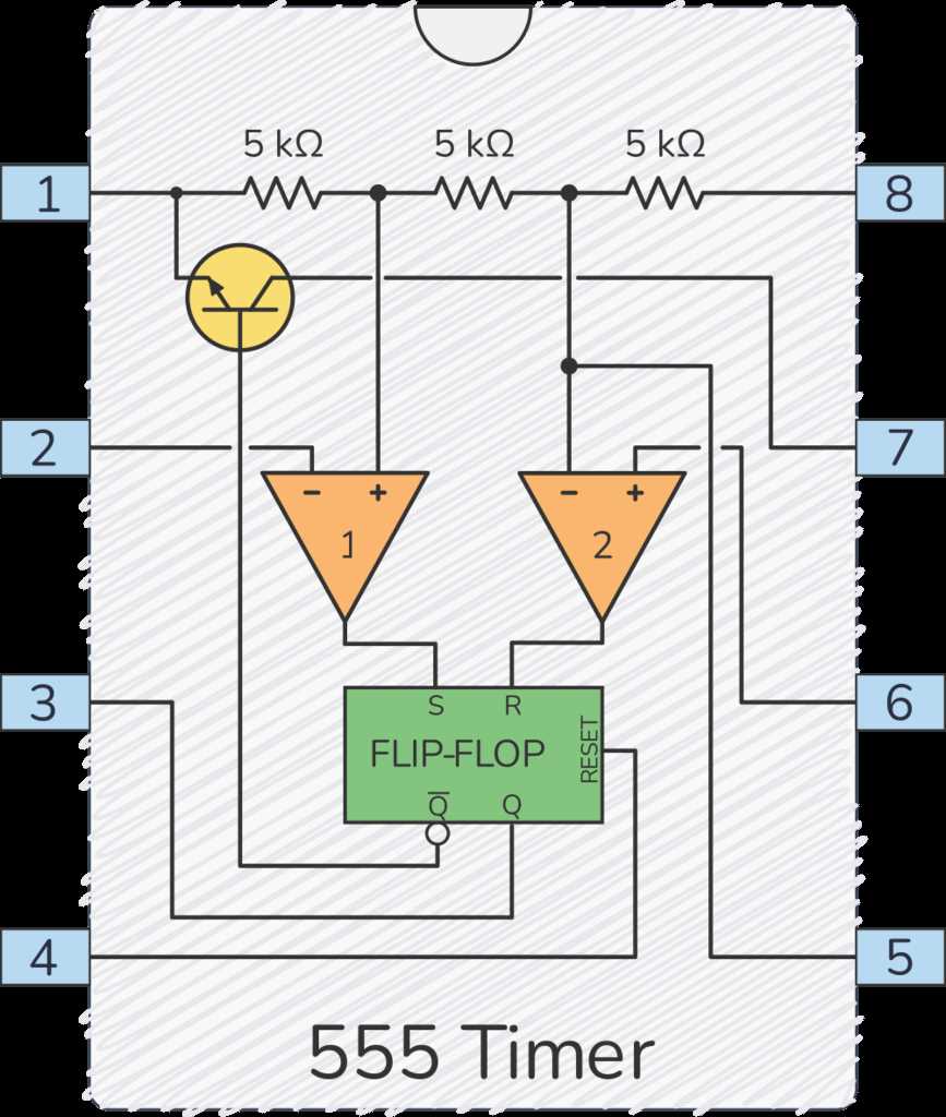 simple integrated circuit diagram