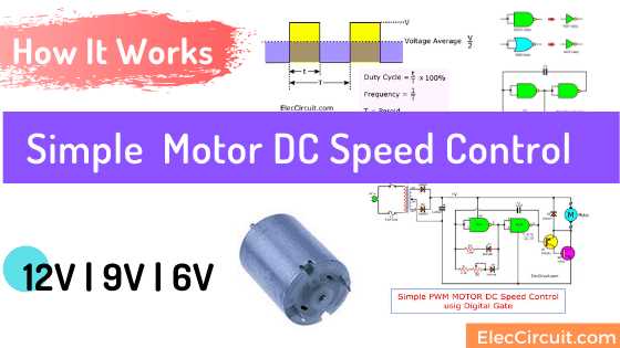 simple motor control circuit diagram