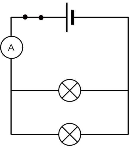simple series and parallel circuit diagram