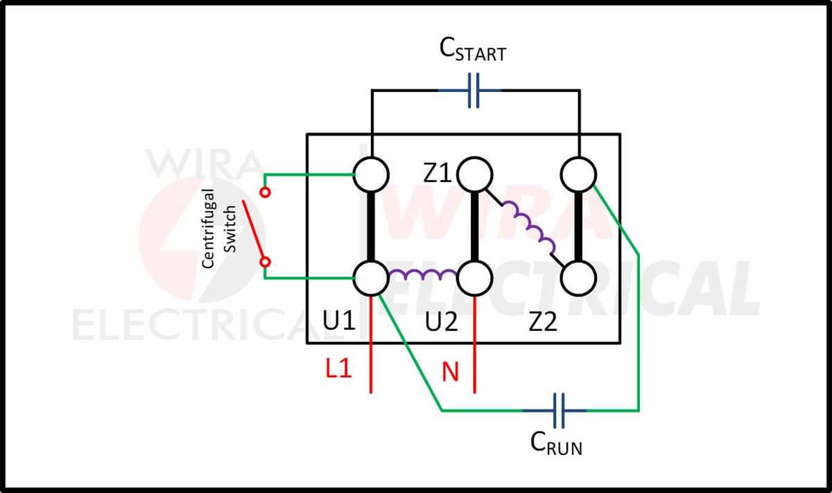 single phase marathon motor wiring diagram