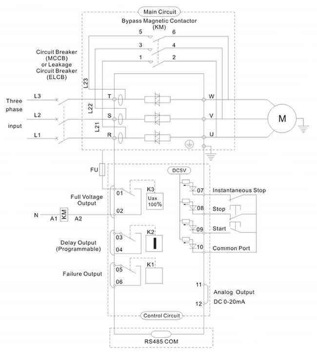 single phase motor soft starter circuit diagram single phase motor soft starter circuit diagram