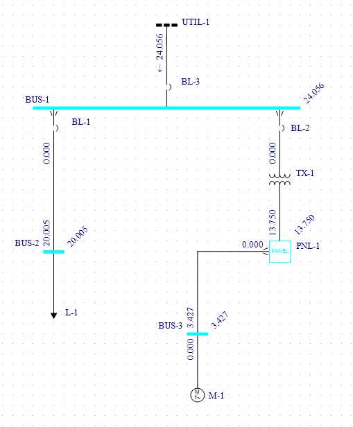 single phase schematic diagram