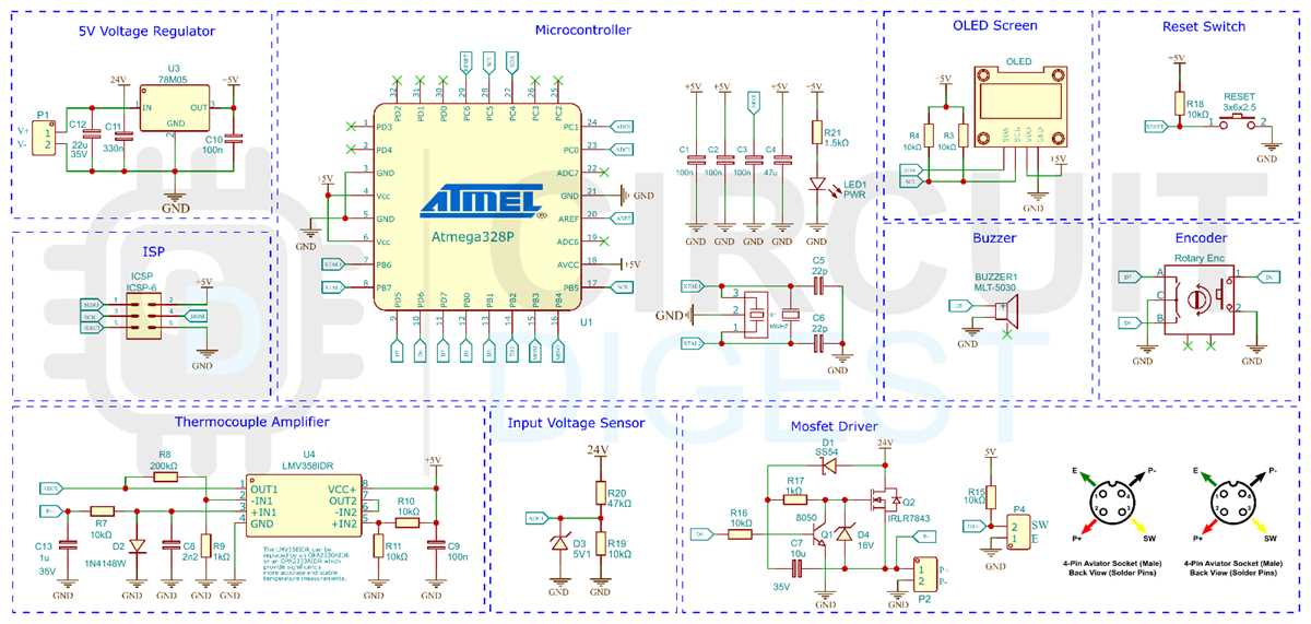 smd rework station circuit diagram