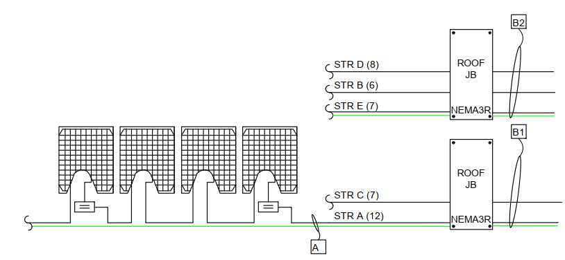 solar panels schematic diagram