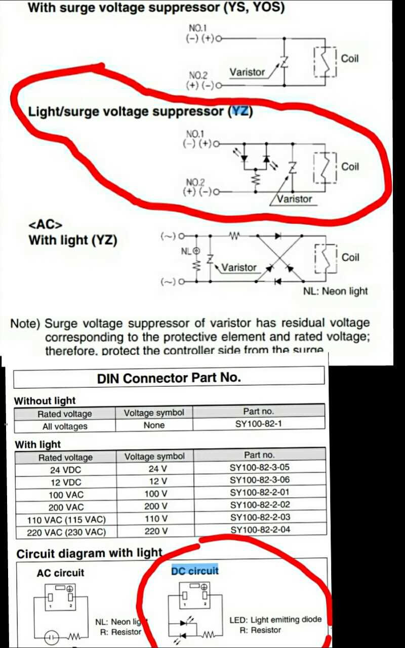 solenoid schematic diagram