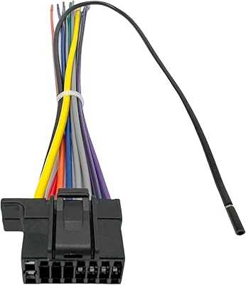 sony car audio wiring diagram