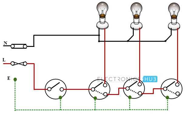staircase circuit diagram staircase circuit diagram