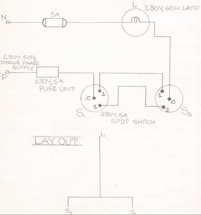staircase circuit diagram staircase circuit diagram