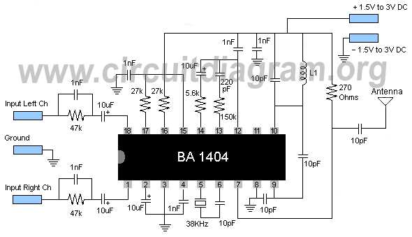 stereo fm radio circuit diagram stereo fm radio circuit diagram