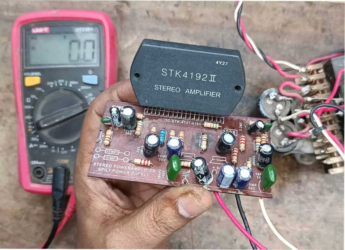 stk 4141 ic circuit diagram