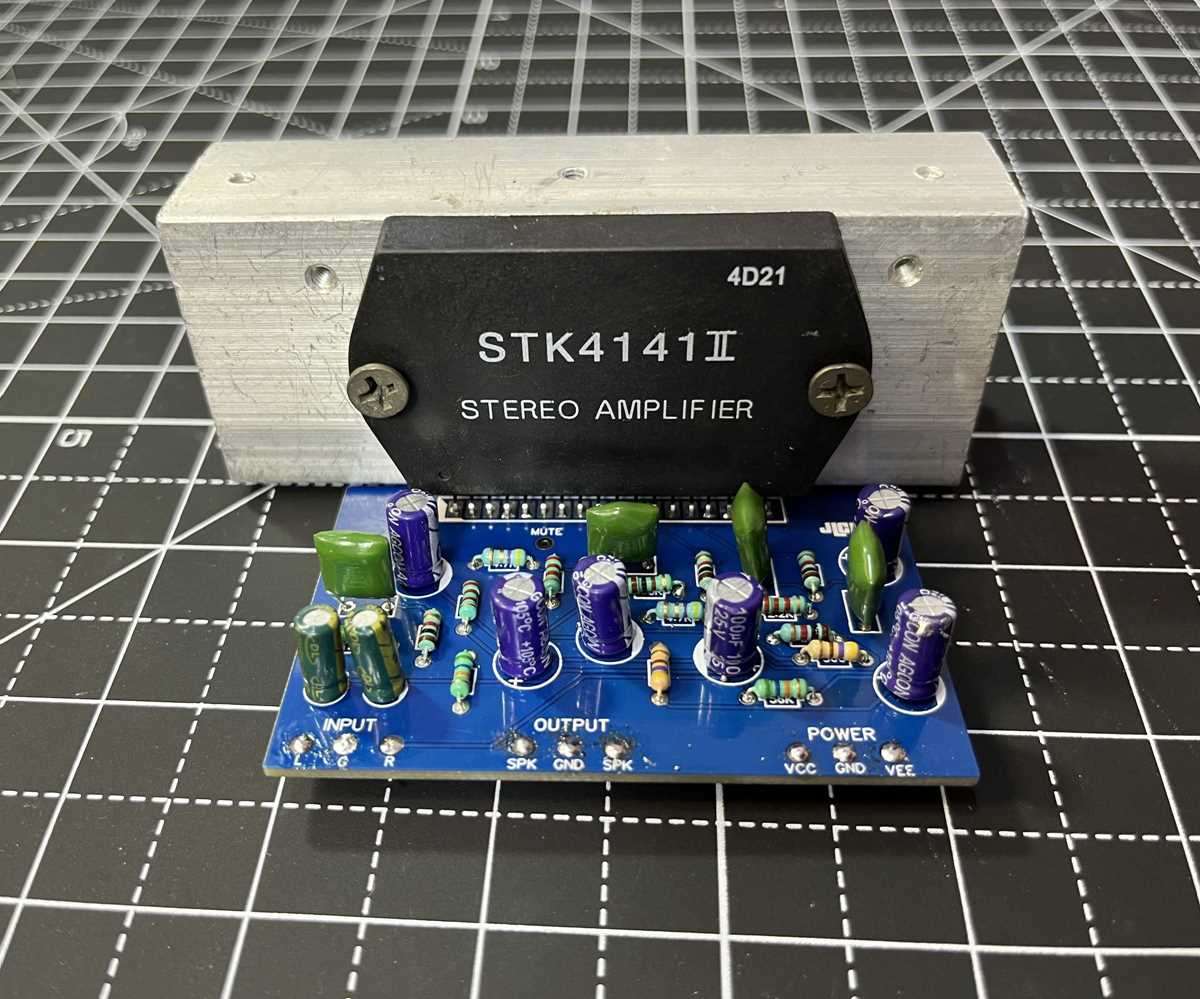 stk4141 circuit diagram