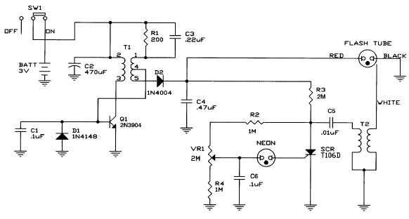 strobe circuit diagram strobe circuit diagram