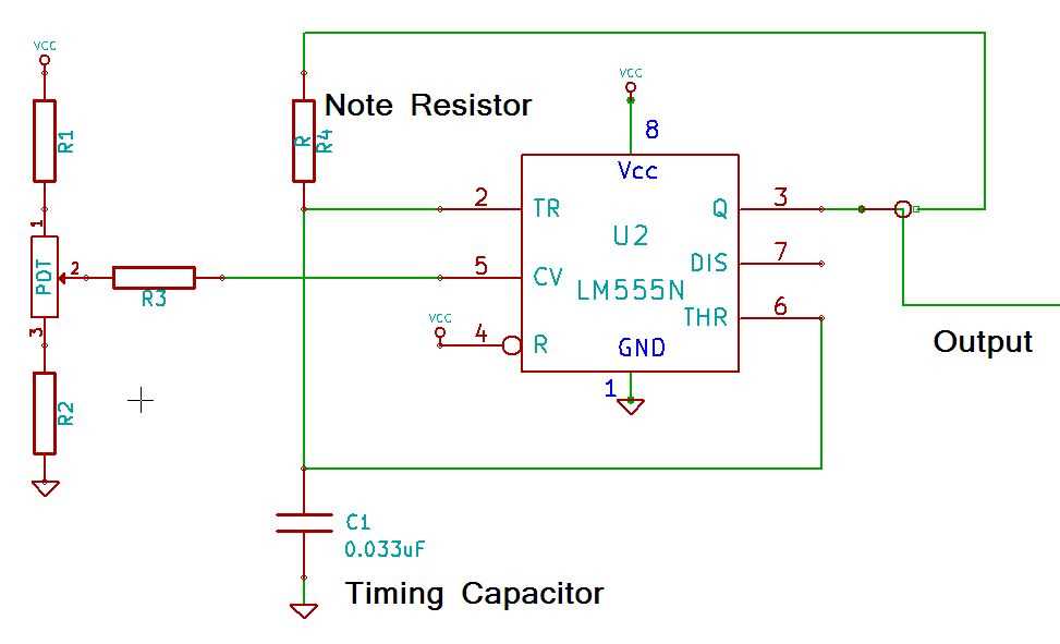 stylophone circuit diagram
