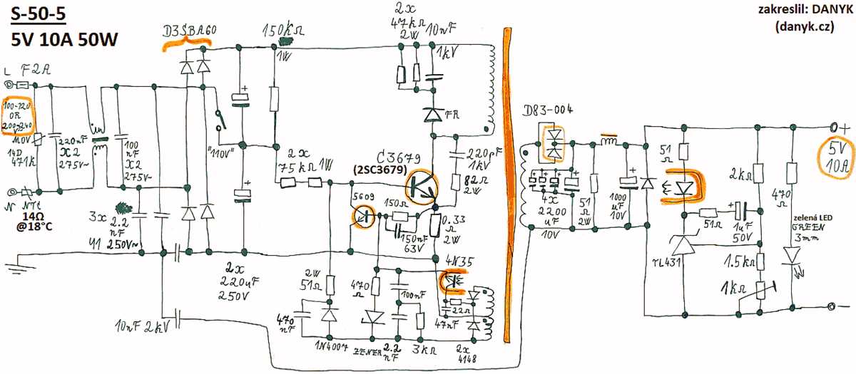 switching power supply circuit diagram switching power supply circuit diagram