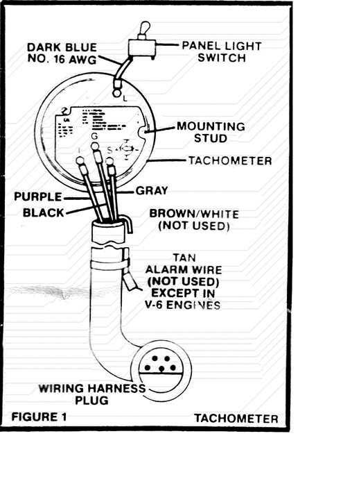 tach wiring diagram