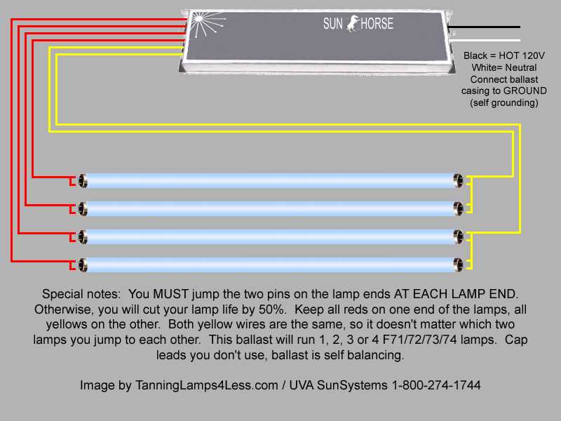 tanning bed wiring diagram