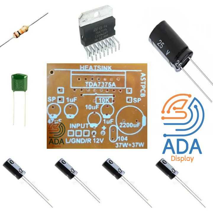 tda7375 amplifier circuit diagram tda7375 amplifier circuit diagram