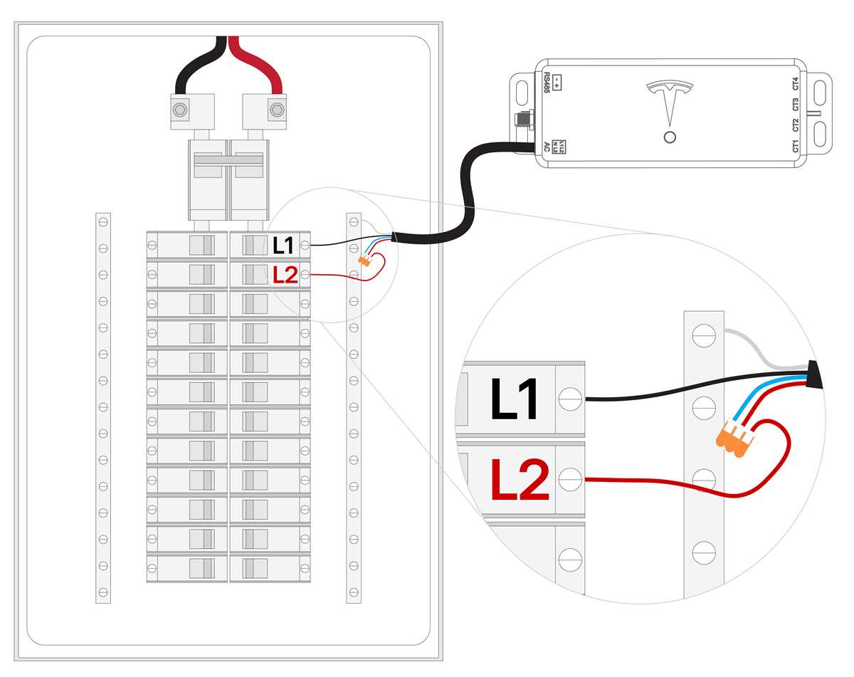 tesla wall charger wiring diagram