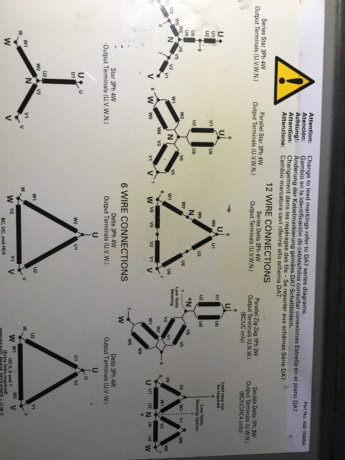 three phase alternator schematic diagram