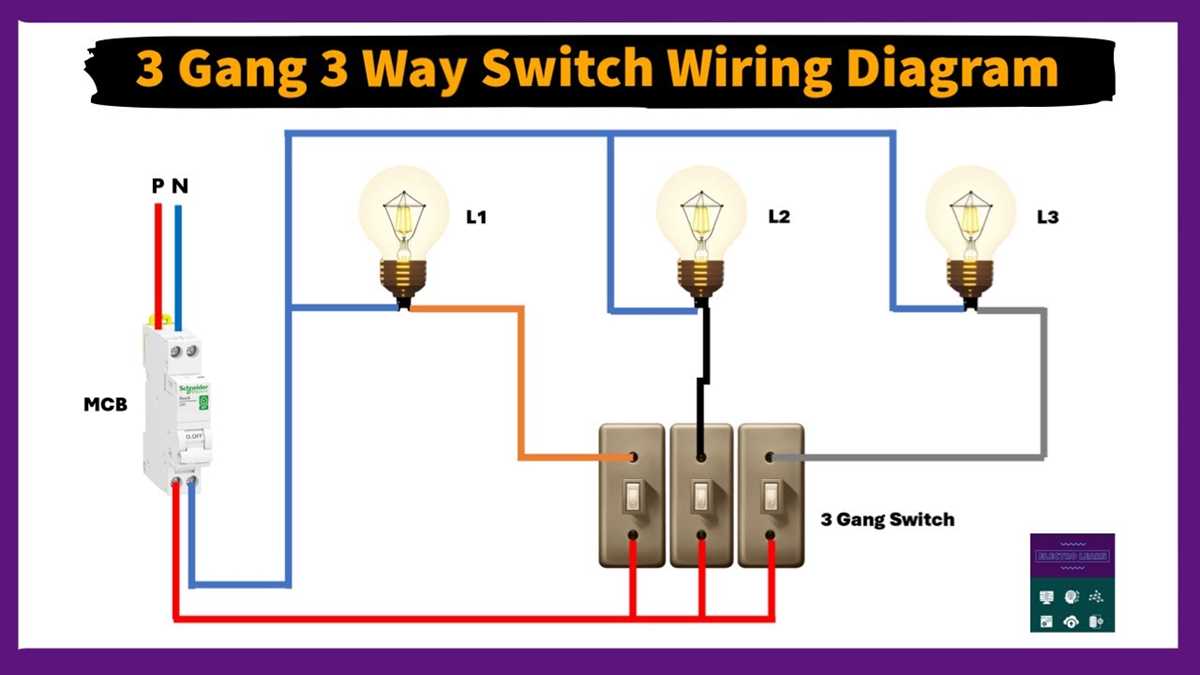 three way switch wiring diagram