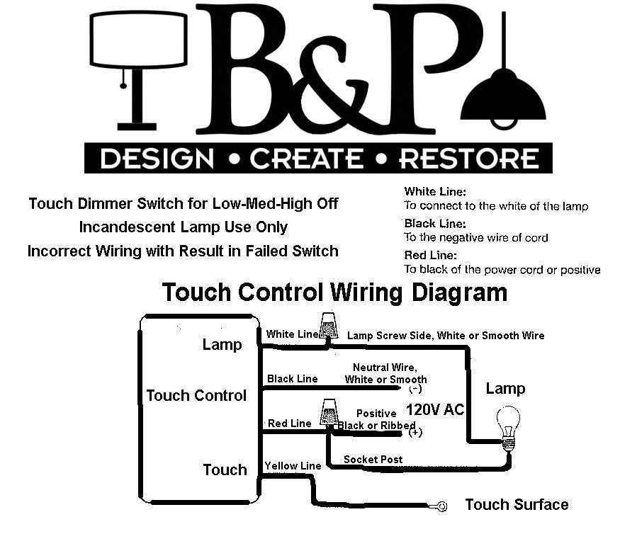touch lamp circuit diagram