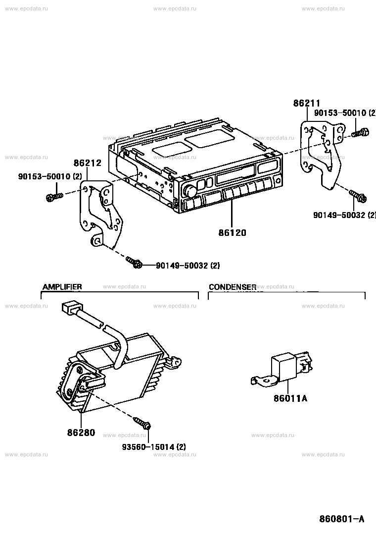 toyota 4runner radio wiring diagram