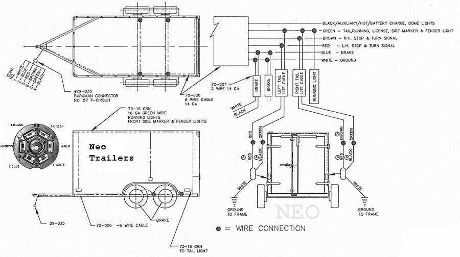 trailer electric brake wiring diagram