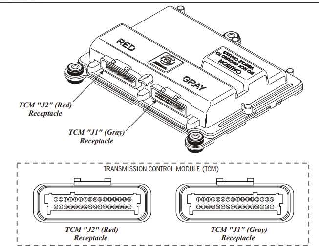 transmission control module wiring diagram